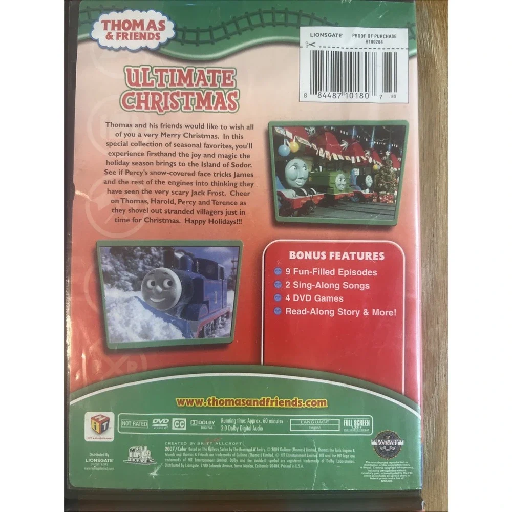 Thomas‎ The Train Engine Kids Family (DVD's) Movie Thomas And Friends Lot of 4